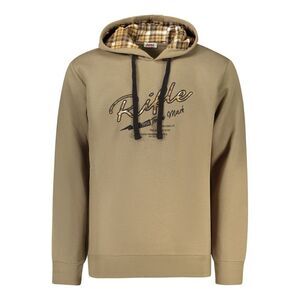 Rifle Marrone Cotton Men's Men's Hoodie